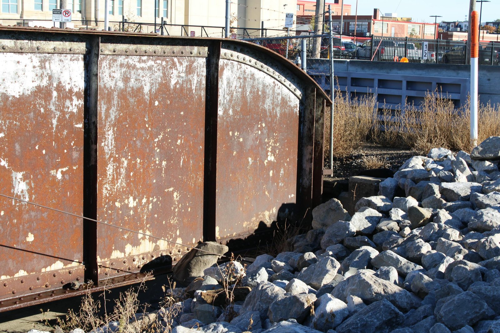 East abutment